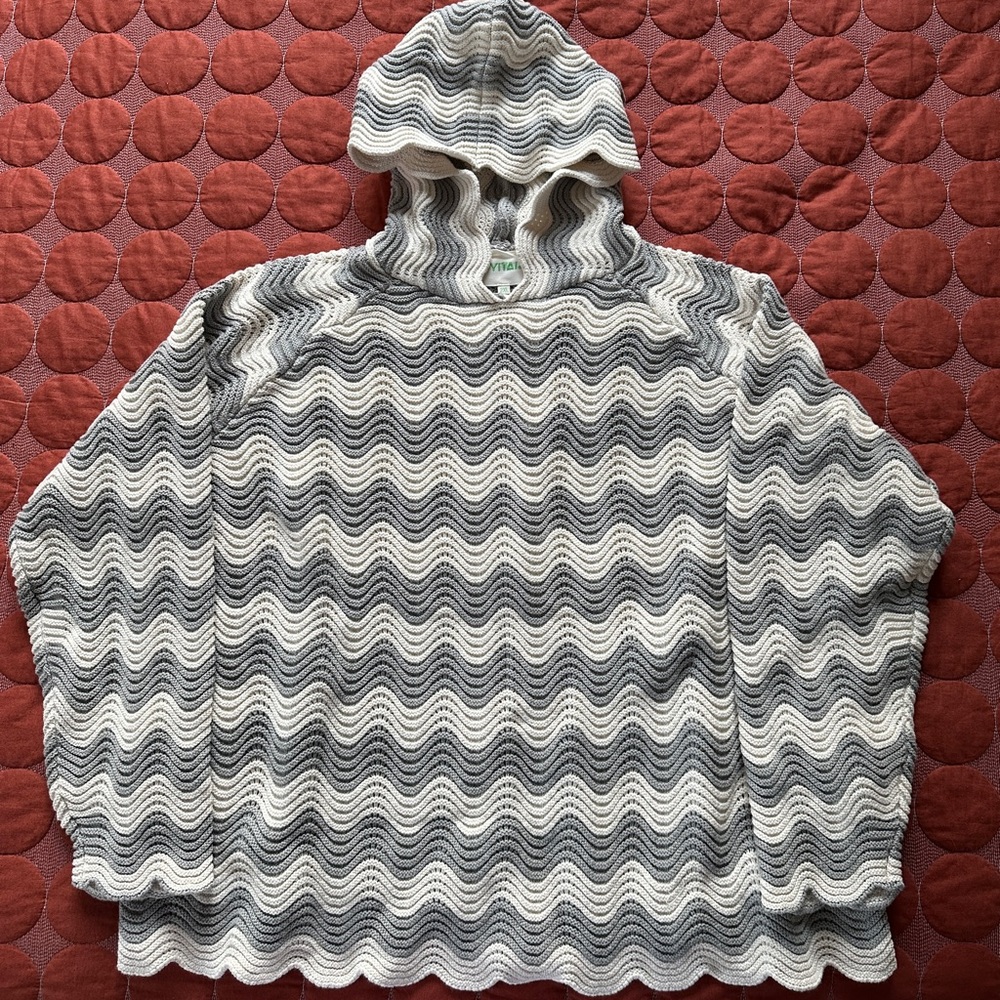 Yitai - Knit Shale Stitch Hoodie
